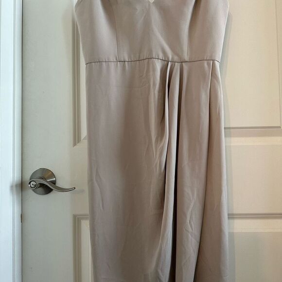 Shona Joy Cocktail Draped Dress - Picture 5 of 9